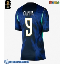 Fotballdrakt Dame Brasil Matheus Cunha #9 Bortedrakt VM 2026 Kortermet